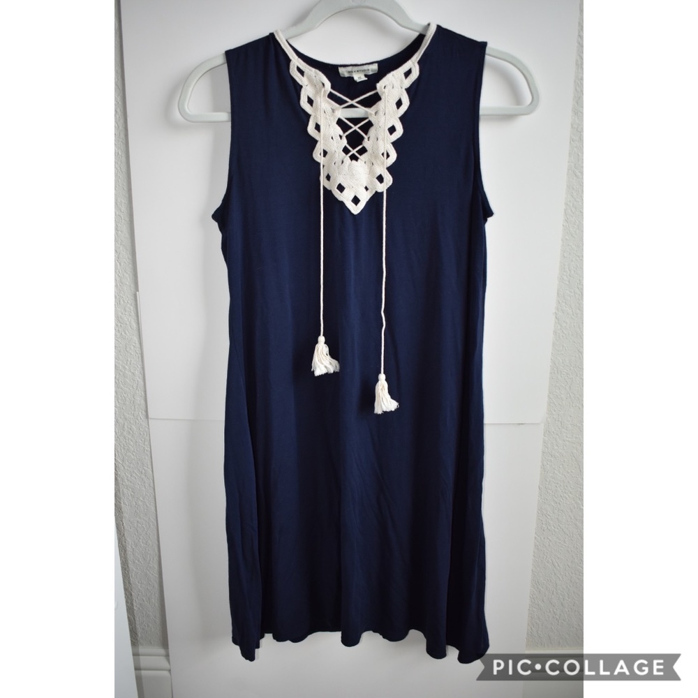 Max Studio Navy Dress